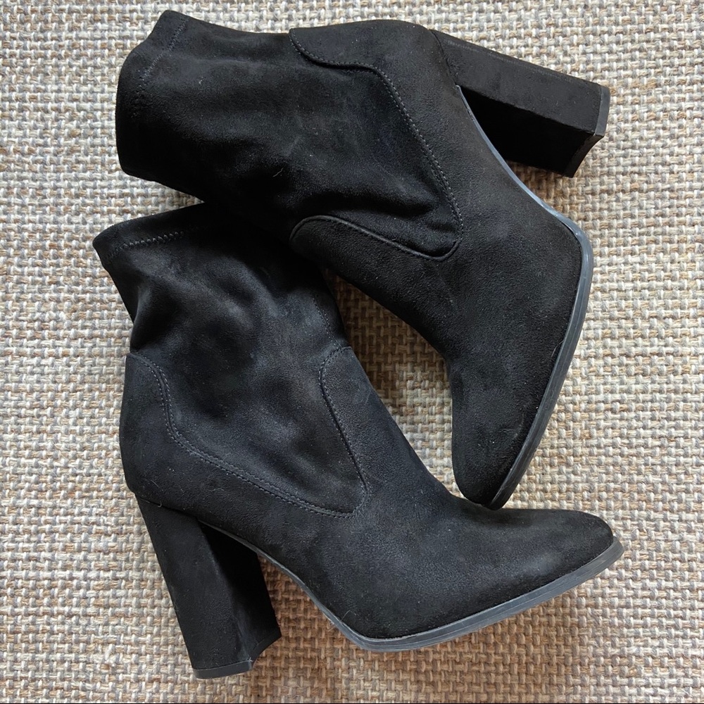 Black Sock Inspired Booties